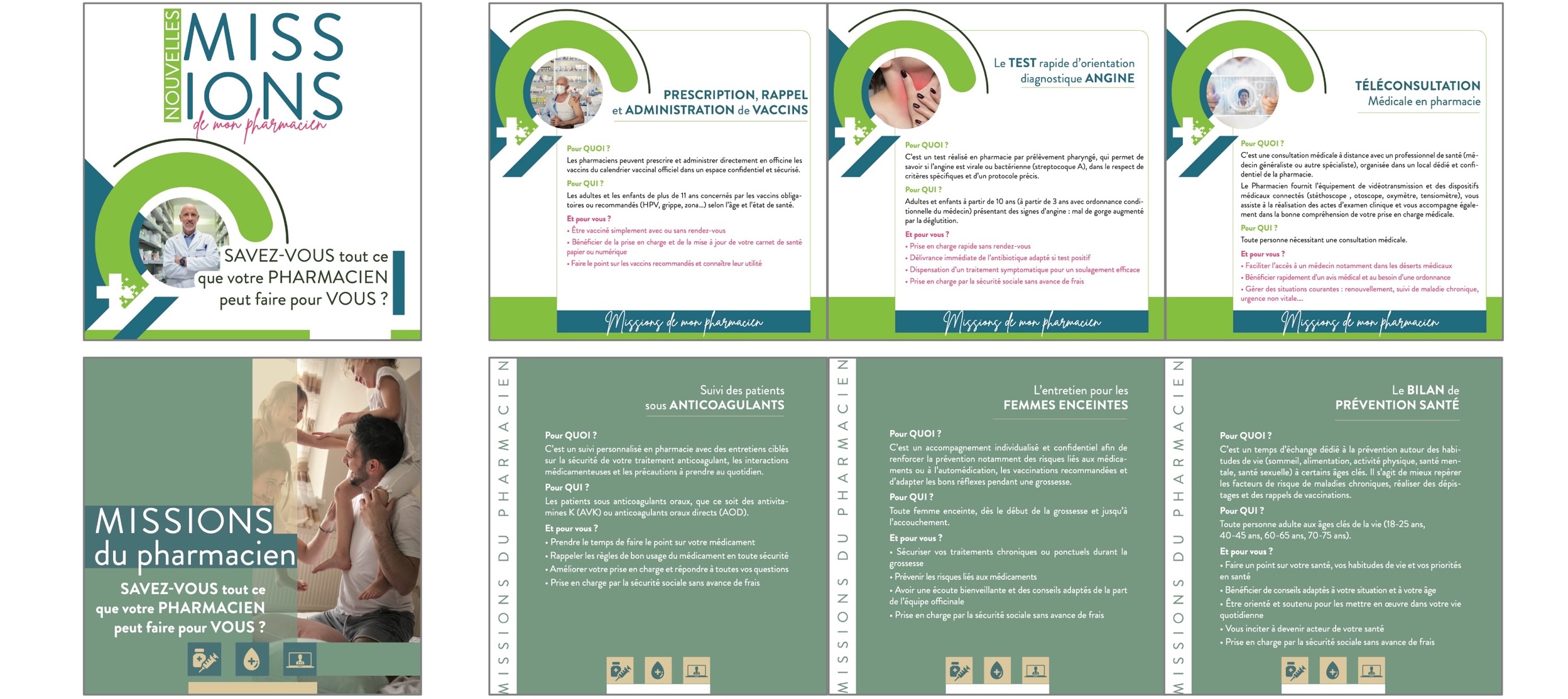 Exemples brochures missions