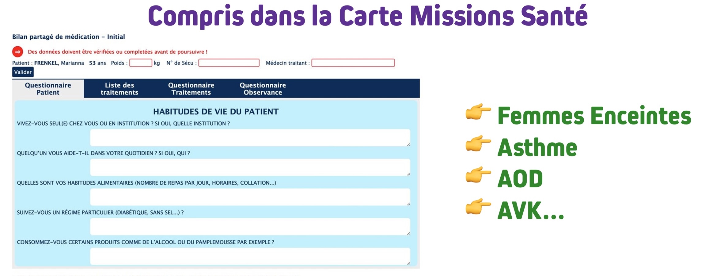 Entretiens pharmaceutiques