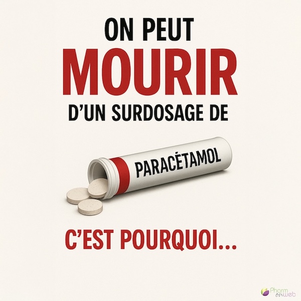 ON PEUT MOURIR D'UN SURDOSAGE DE PARACETAMOL